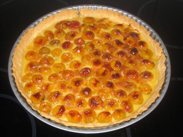 Tarte aux mirabelles