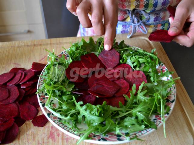 Disposition du lit de betterave crue