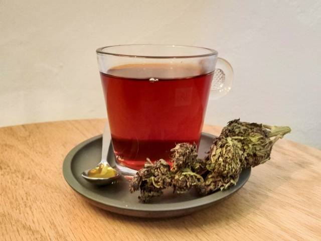 Infusion au cannabis