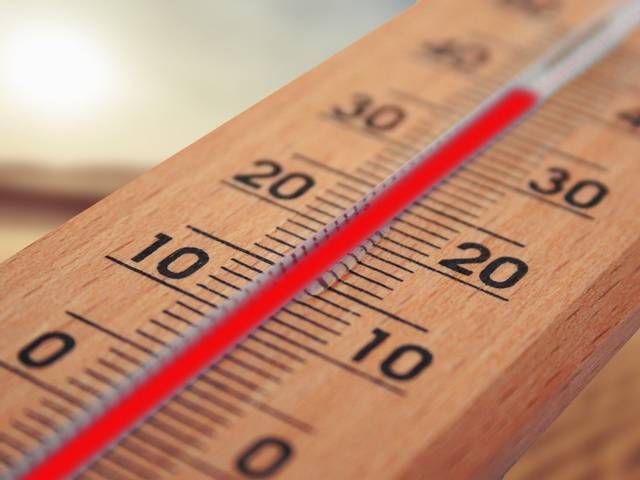 Thermomètre et réchauffement climatique