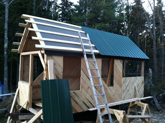 Construction d'une tiny house