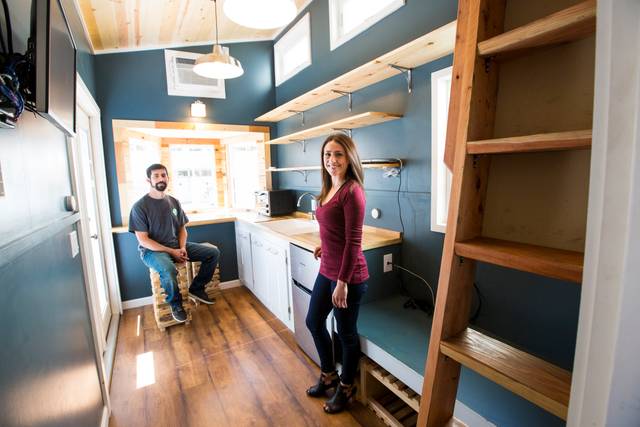Aménagement intérieur d'une tiny house