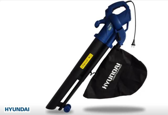 Aspirateur broyeur souffleur électrique