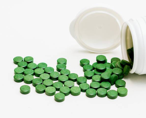 Spiruline en comprimés