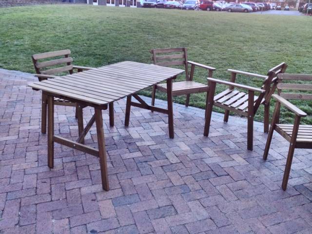 Terrasse en briques