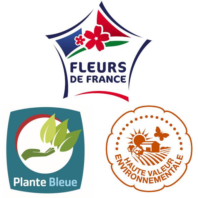 Plantes produites par une pépinière responsable