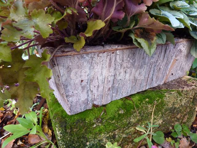 Jardinière en bois