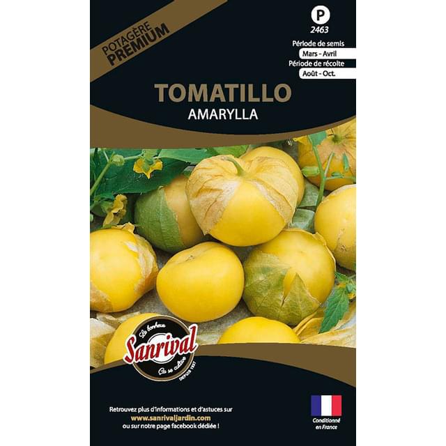 Physalis amarylla (tomatillo) (ixocarpa) (sachet)