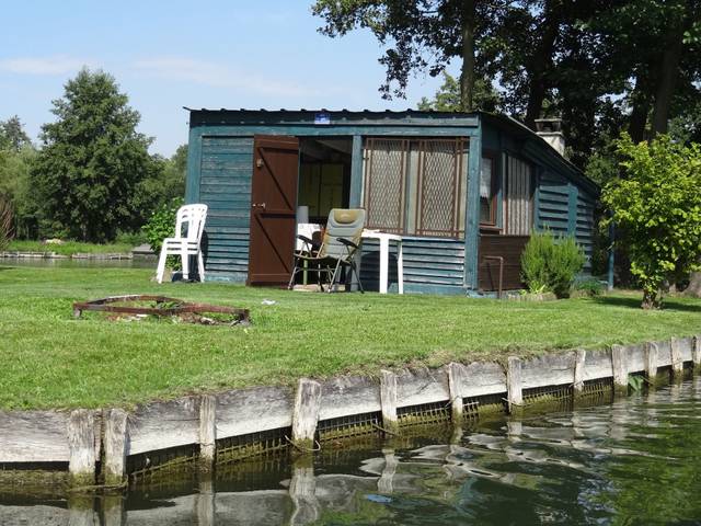 Abri de jardin aménagé dans les hortillonnages