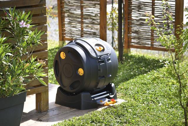 Trucs et astuces : Le composteur rotatif, une alternative pour les petits  jardins - Communauté d'Agglomération Saint Germain Boucles de Seine