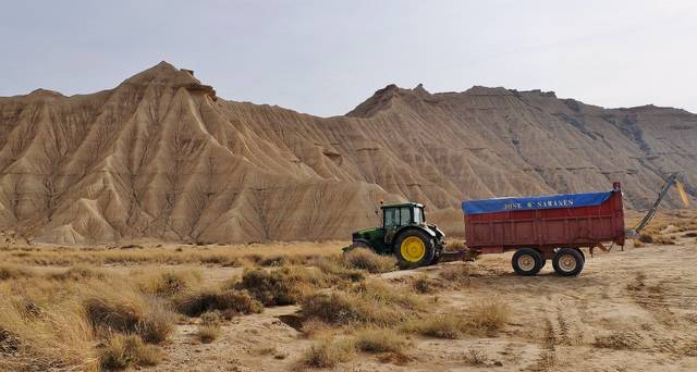 Espagne : Désert des Bardenas Reales, Navarre