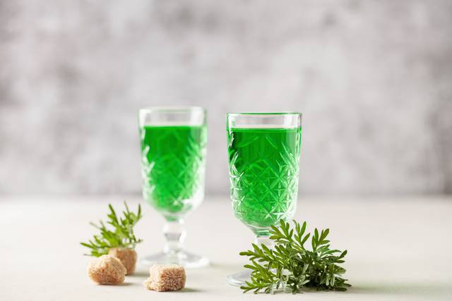 Verres d'absinthe