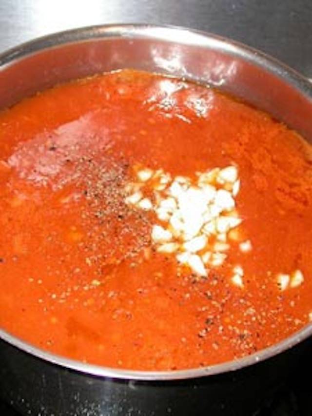 coulis tomate ail poivre