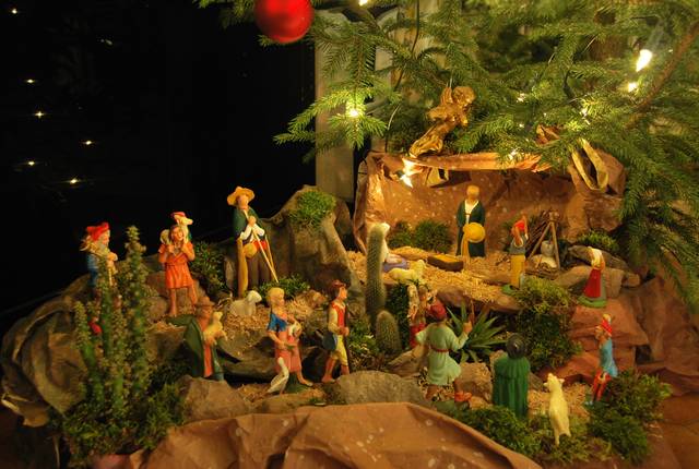 Crêche et santons
