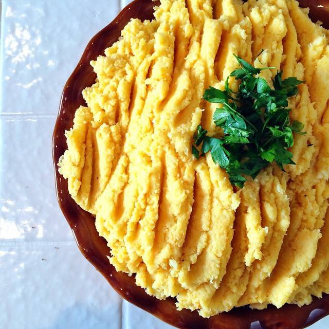 Purée de panais et chou-fleur