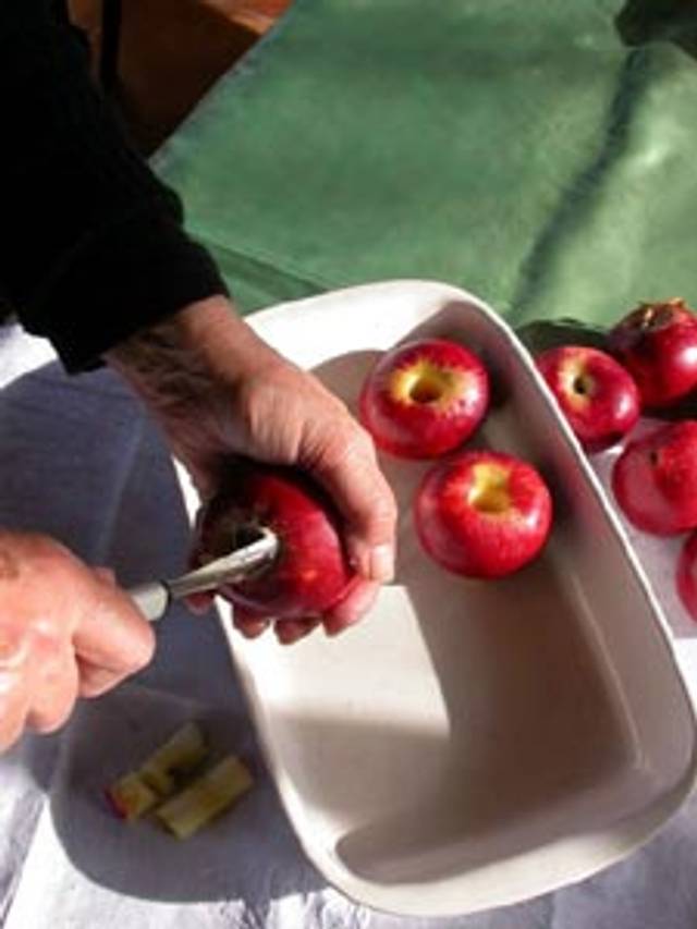 Evidage des pommes