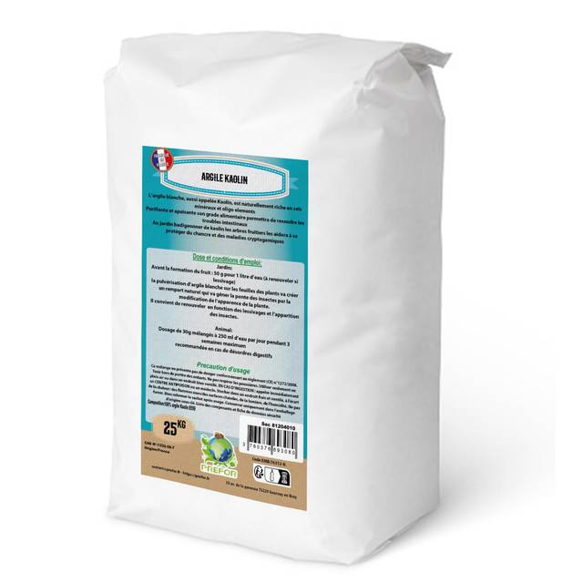 Sac d'argile kaolin