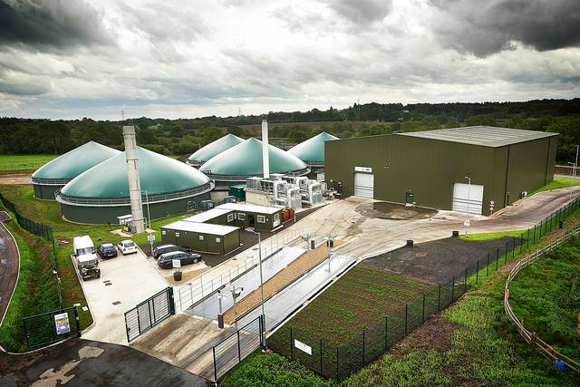 Usine de méthanisation