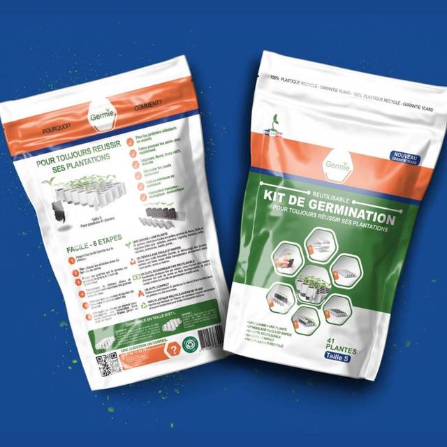 Kit de germination GERMIE - Taille S - 41 alvéoles - Emballage (GERMIE)