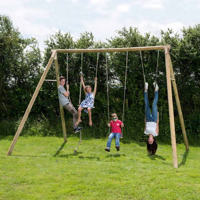 Portique pour adulte (bois, 3m) - modèle Oliver