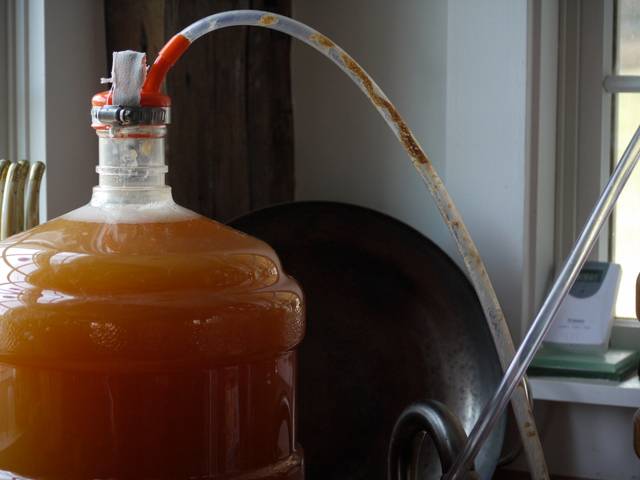 Cidre : la fin de la première fermentation n'est pas loin