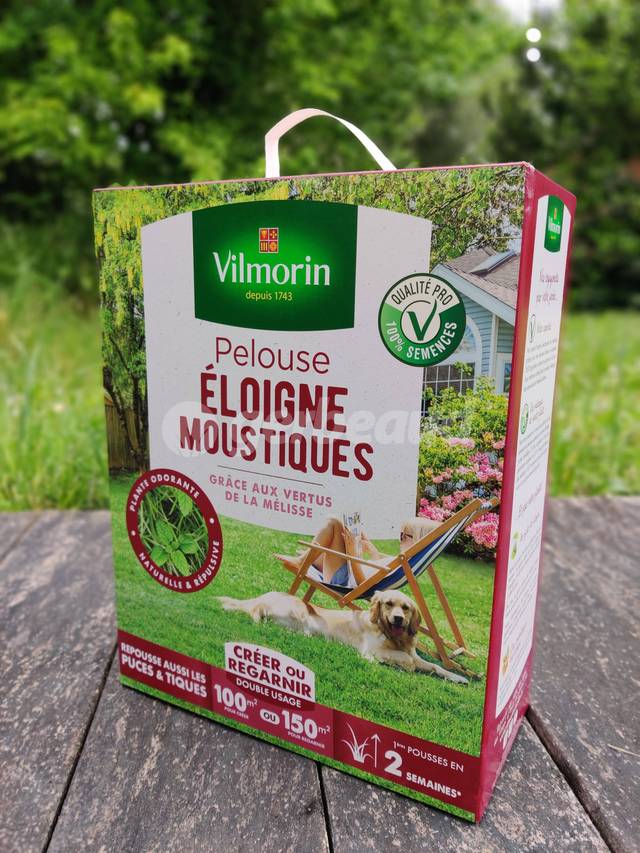 Boîte de gazon Pelouse éloigne moustiques - Vilmorin