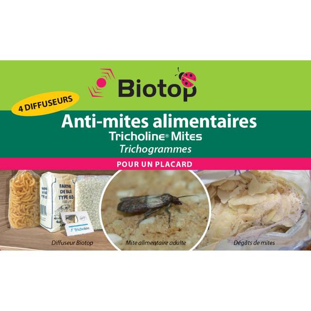 Tricholine® Mites contre les mites alimentaires (Biotop)