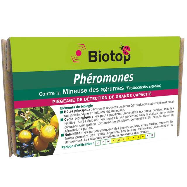 Phéromones - Mineuse des Agrumes - BIOTOP