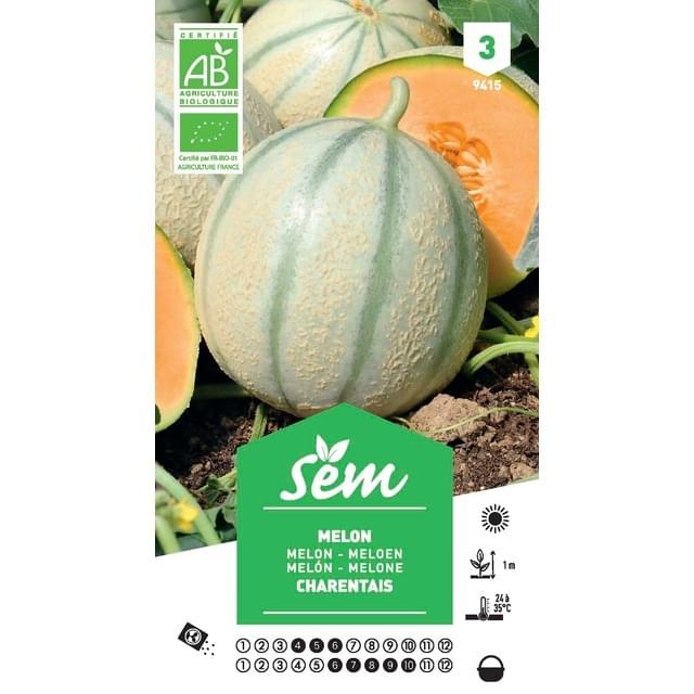 Melon Charentais Bio (sachet)