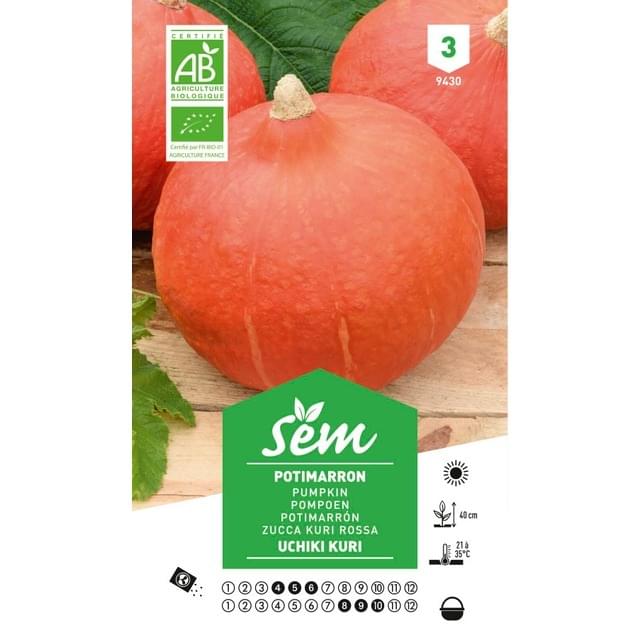 Potimarron Uchiki Kuri Bio (sachet)