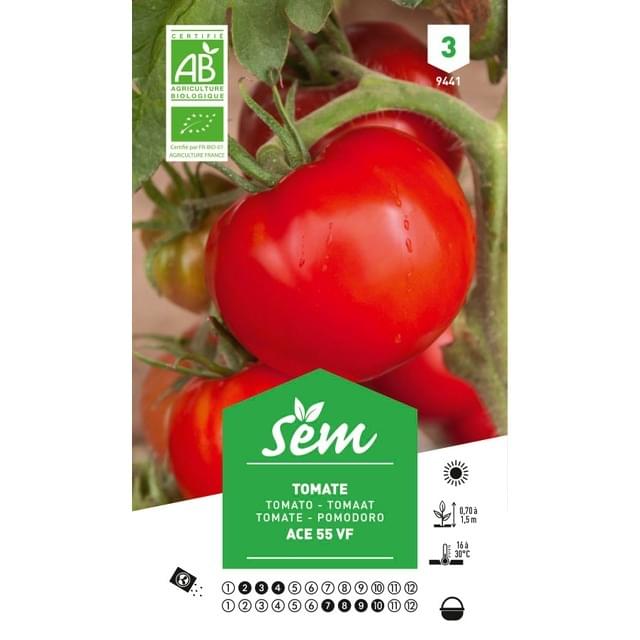 Tomate Ace 55 VF Bio (sachet)