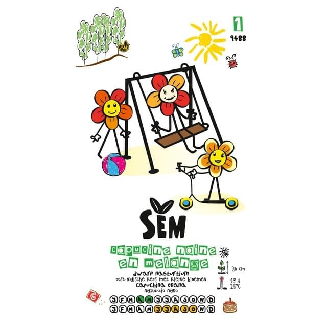 Capucine naine mélange gamme kids (sachet)