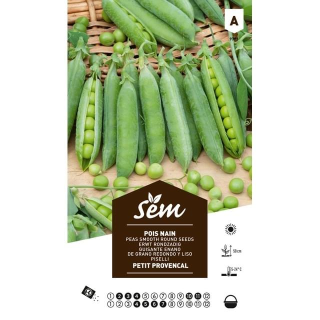 Pois petit Provençal (grain rond) (sachet)