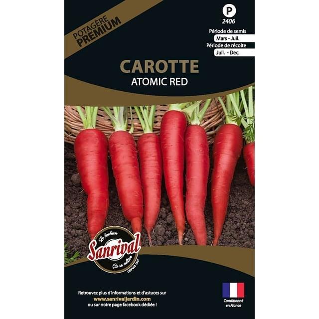 Carotte Atomic red (sachet)