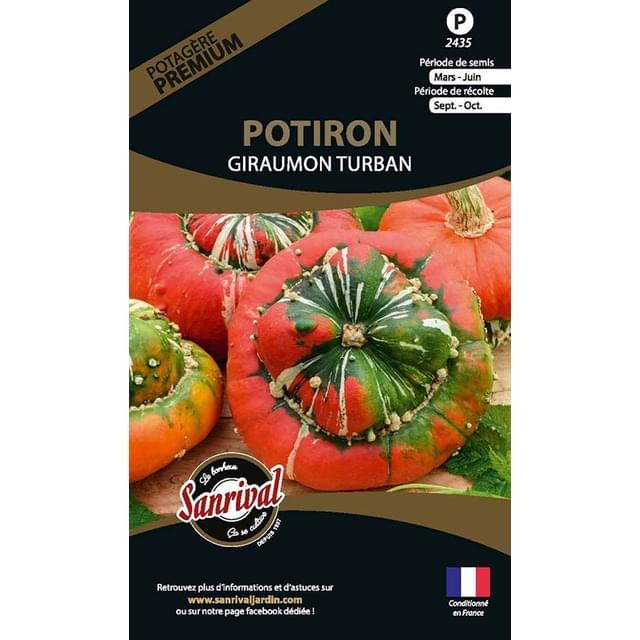 Potiron Giraumon Turban (sachet)