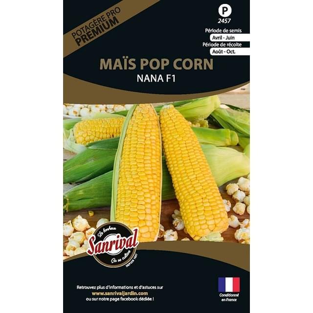 Maïs pop corn Nana F1 (sachet)