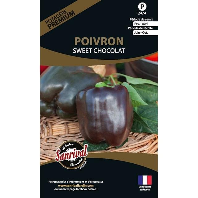 Poivron Sweet chocolat (sachet)