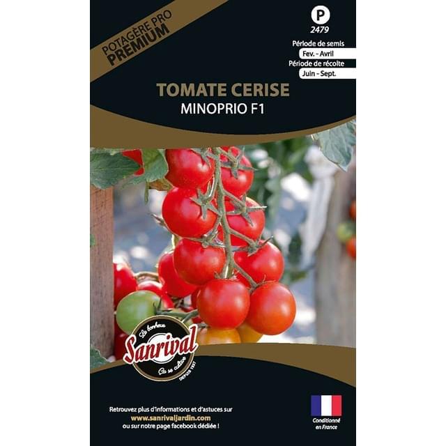 Tomate cerise Minoprio F1 (sachet)