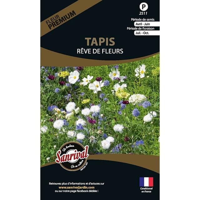 Tapis Rêve de fleurs (sachet)