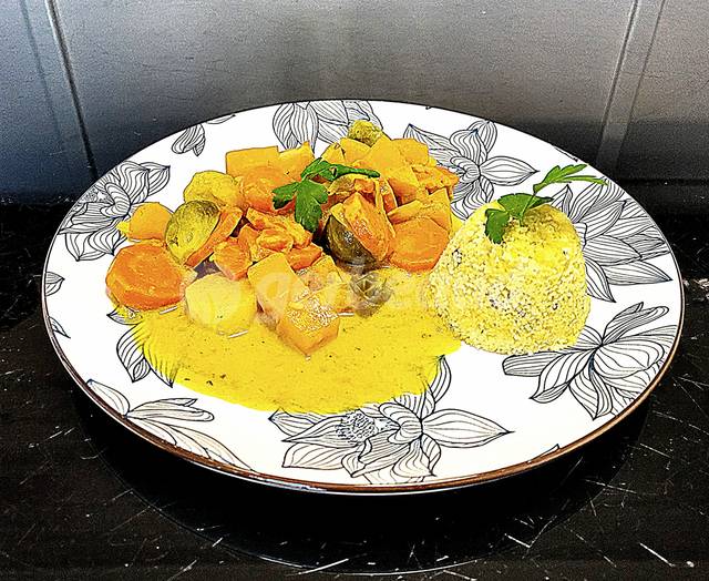 Curry aux légumes d'hiver