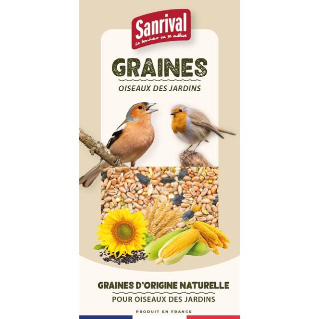 Mélange de graines oiseaux des jardins