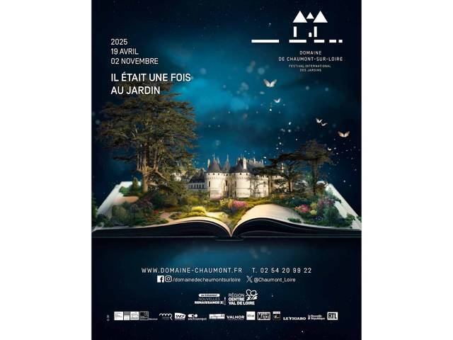 Festival International des Jardins de Chaumont-sur-Loire - affiche 2025