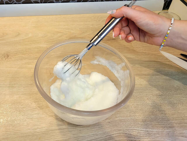 Montage des blancs en neige