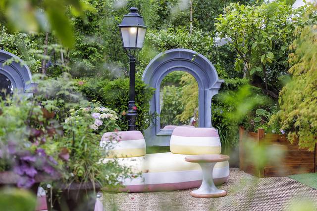 Jardins, jardin : scène végétale urbaine