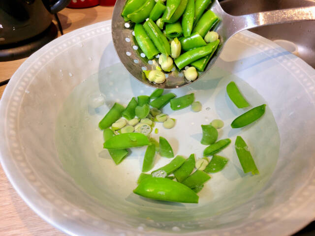Blanchiment des légumes