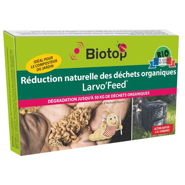 Accélérateur de compost Larv’o Feed