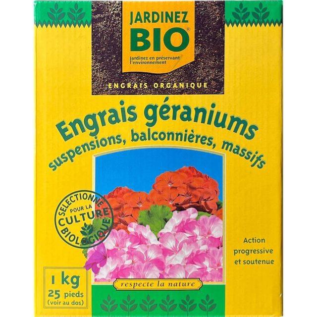 Engrais Géraniums 1Kg