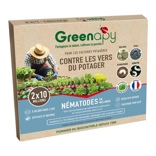 Pochette préparée Anti-vers du potager universel (D.R. / Greenapy)