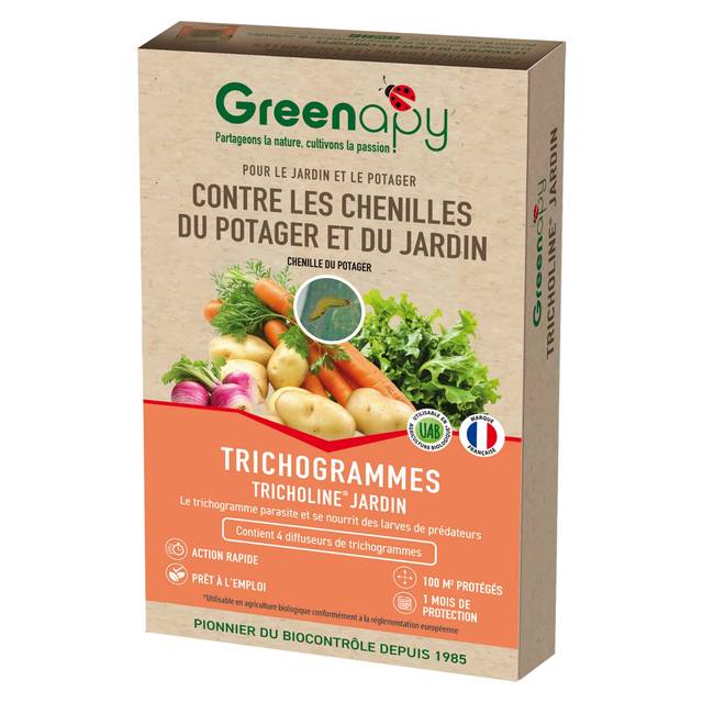 Tricholine jardins, chenilles du potager* (D.R. / Greenapy)