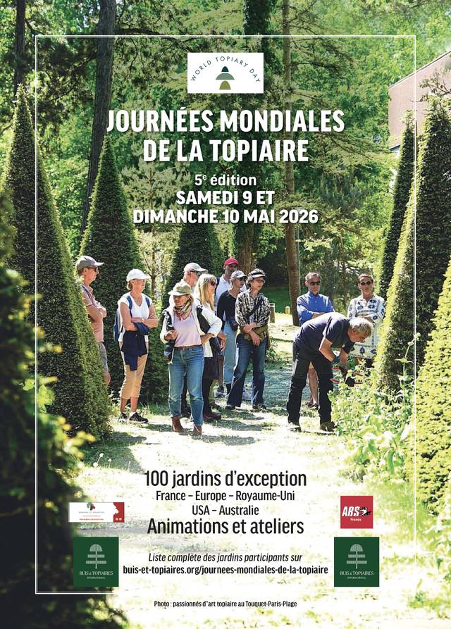 5e Journées Mondiales de la Topiaire (affiche)